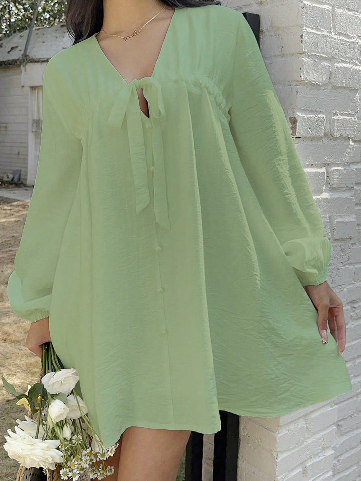 Rochie scurtă SHEIN, verde