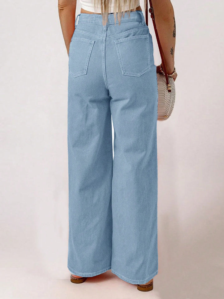 Pantaloni SHEIN, albastru