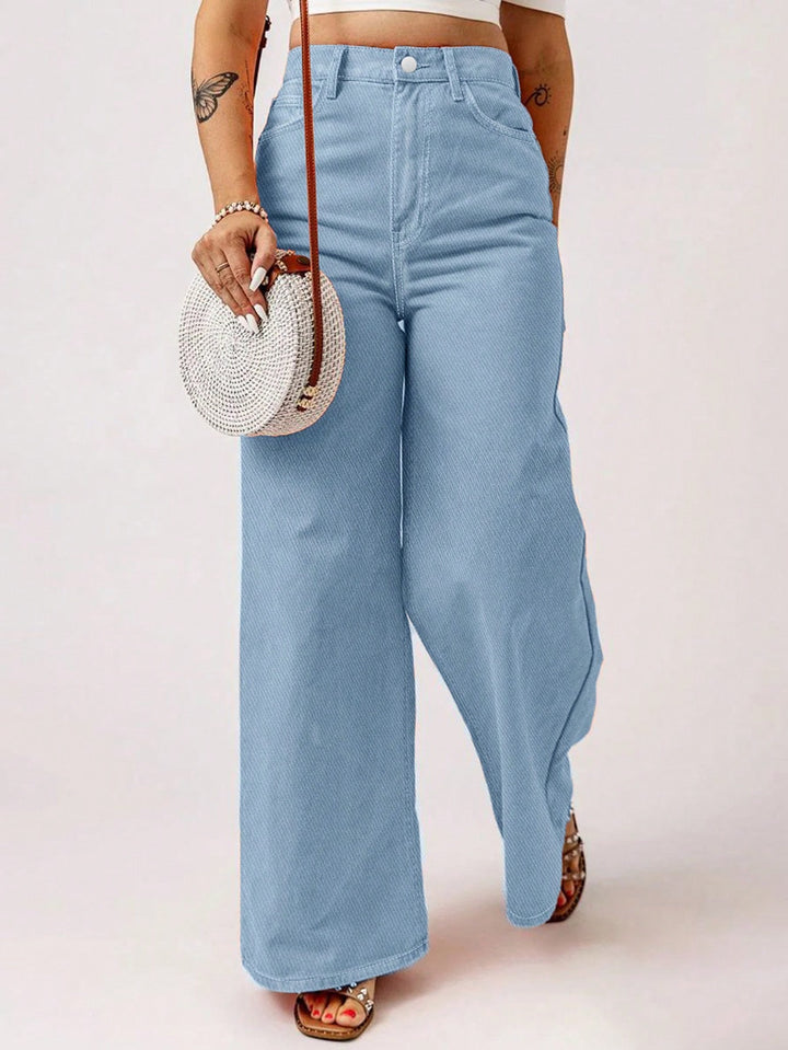 Pantaloni SHEIN, albastru