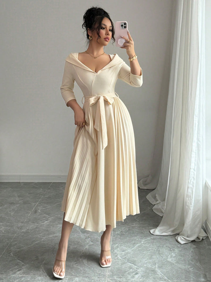 Rochie midi SHEIN, portocaliu