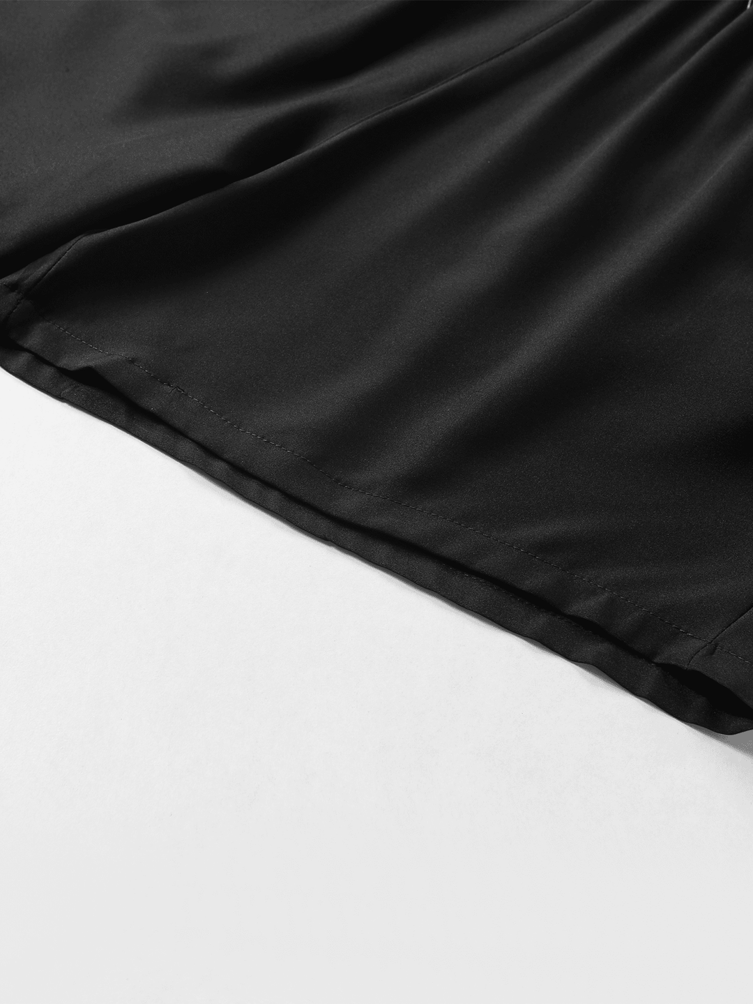Pantaloni scurți SHEIN, negru