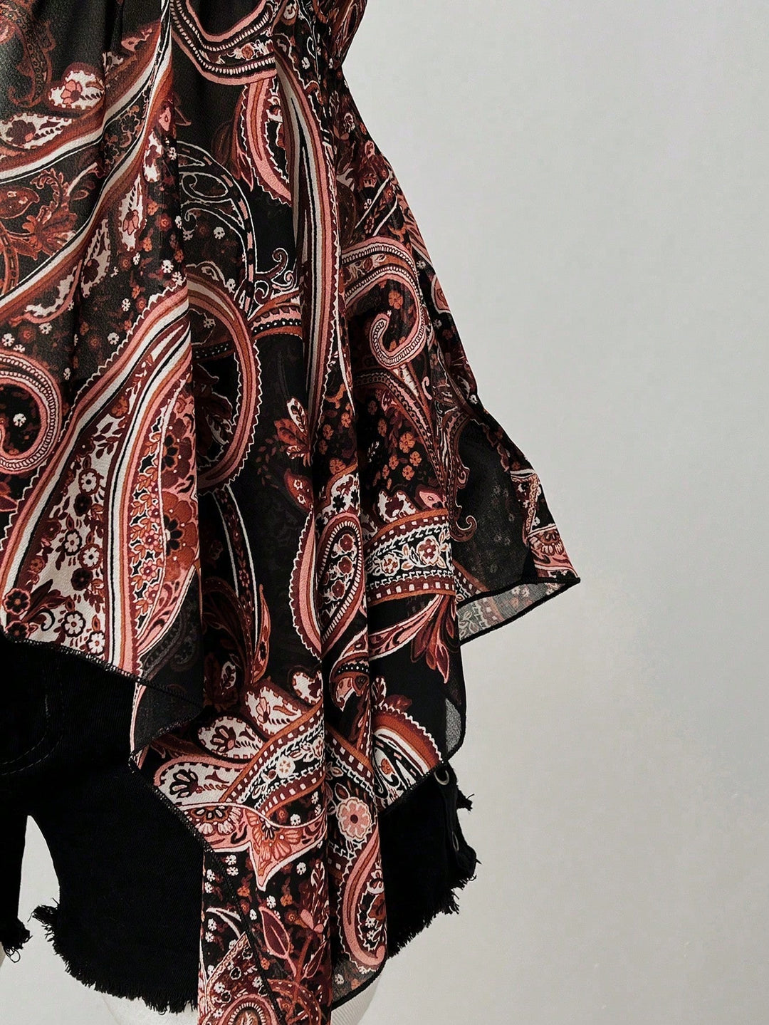 Top Shein, mix culori