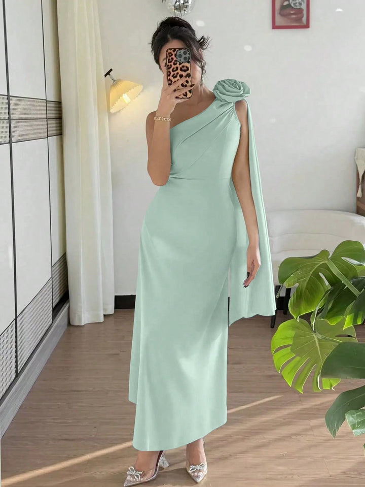 Rochie maxi SHEIN, verde