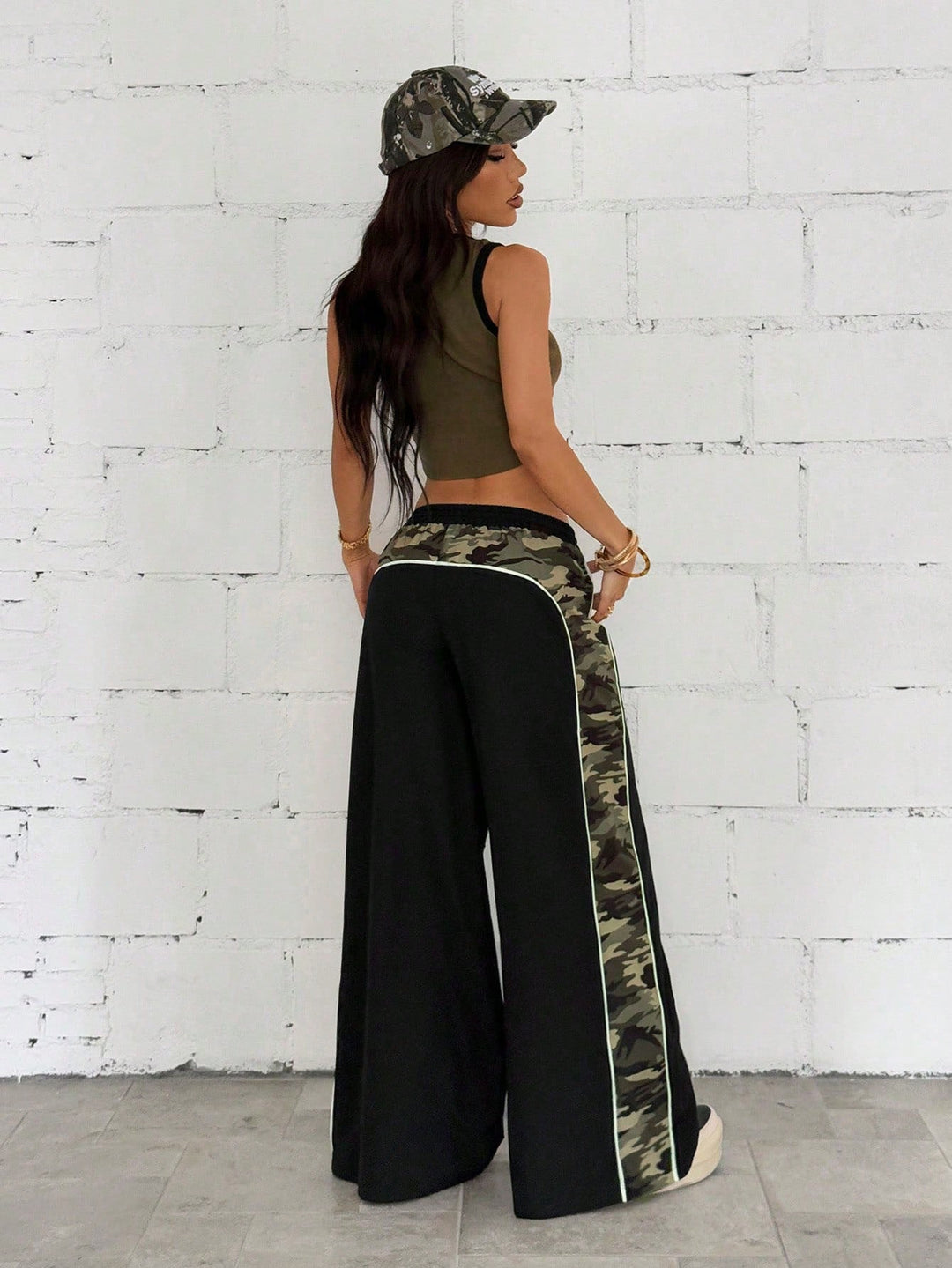Pantaloni SHEIN, negru