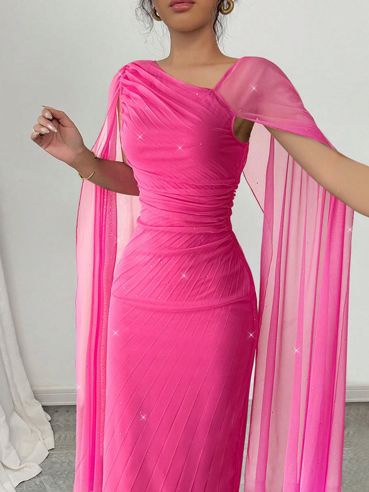 Rochie de ocazie SHEIN, roz