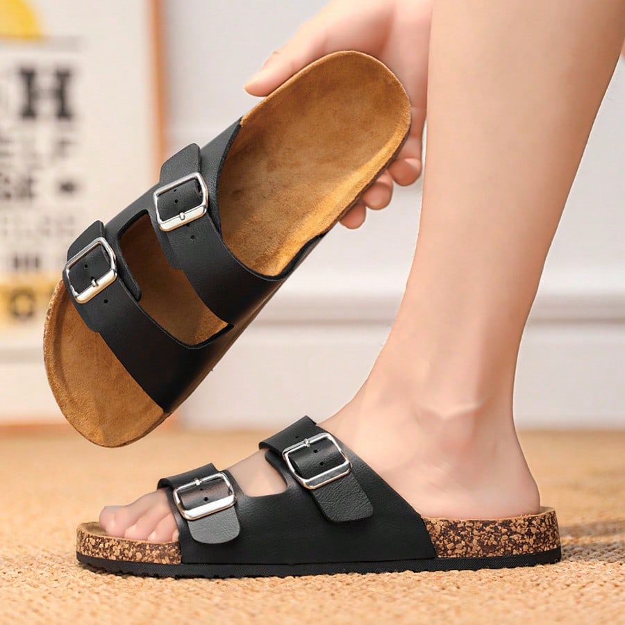 Sandale SHEIN, negru