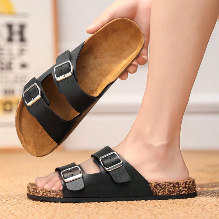 Sandale SHEIN, negru