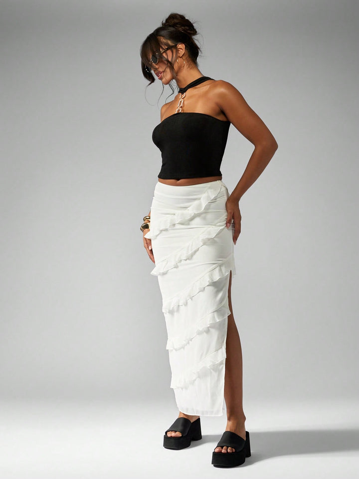 Top SHEIN, negru