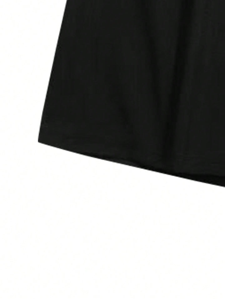 Pantaloni scurți SHEIN, negru