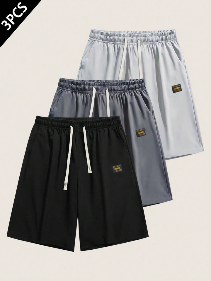 Pantaloni scurți SHEIN, negru