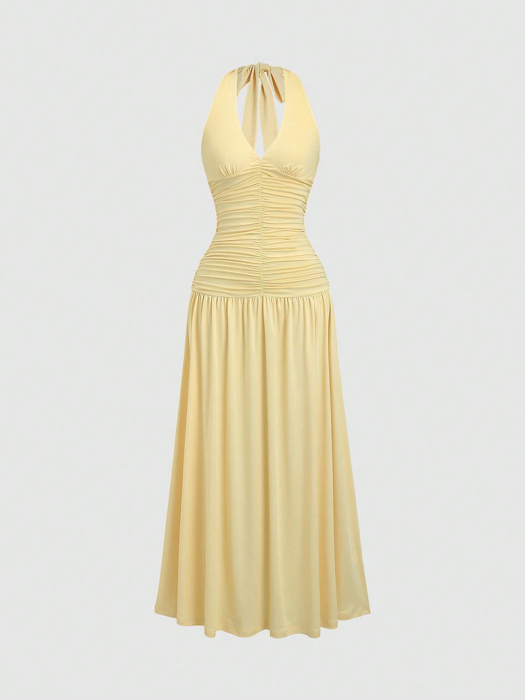Rochie maxi SHEIN, galben