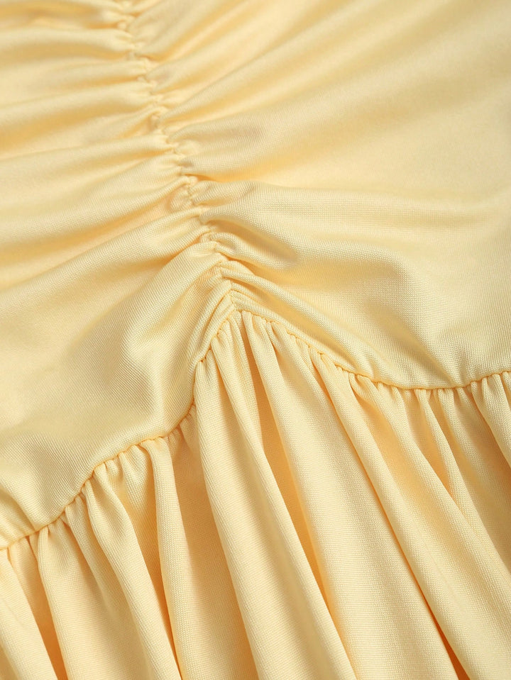 Rochie maxi SHEIN, galben