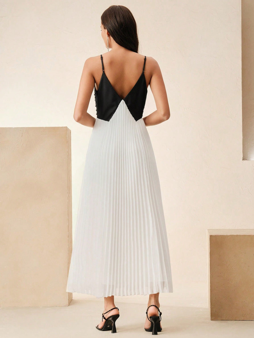 Rochie midi SHEIN, mix culori