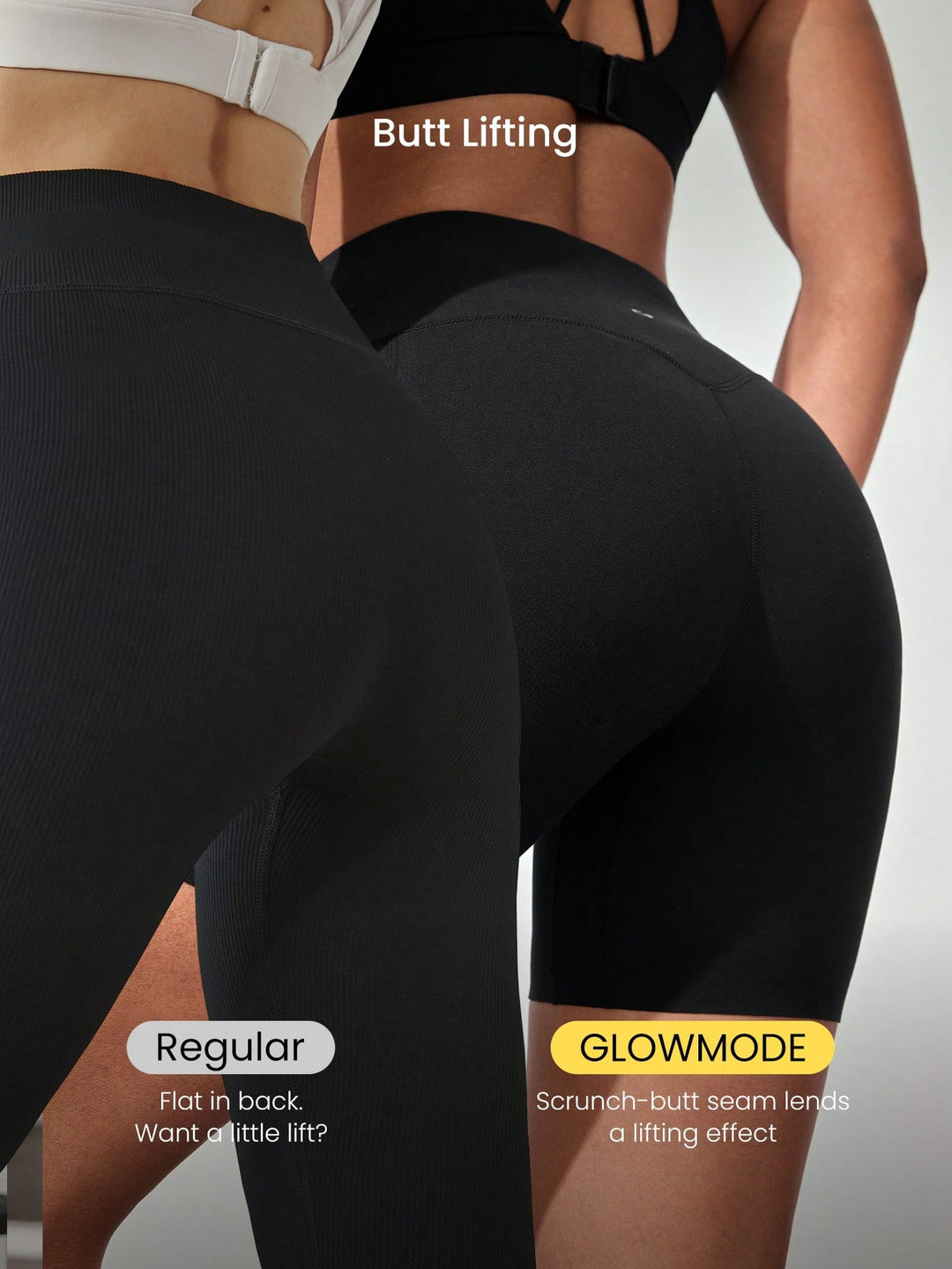 Pantaloni scurți SHEIN, negru