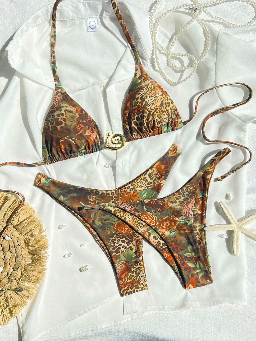 Set bikini SHEIN, mix culori