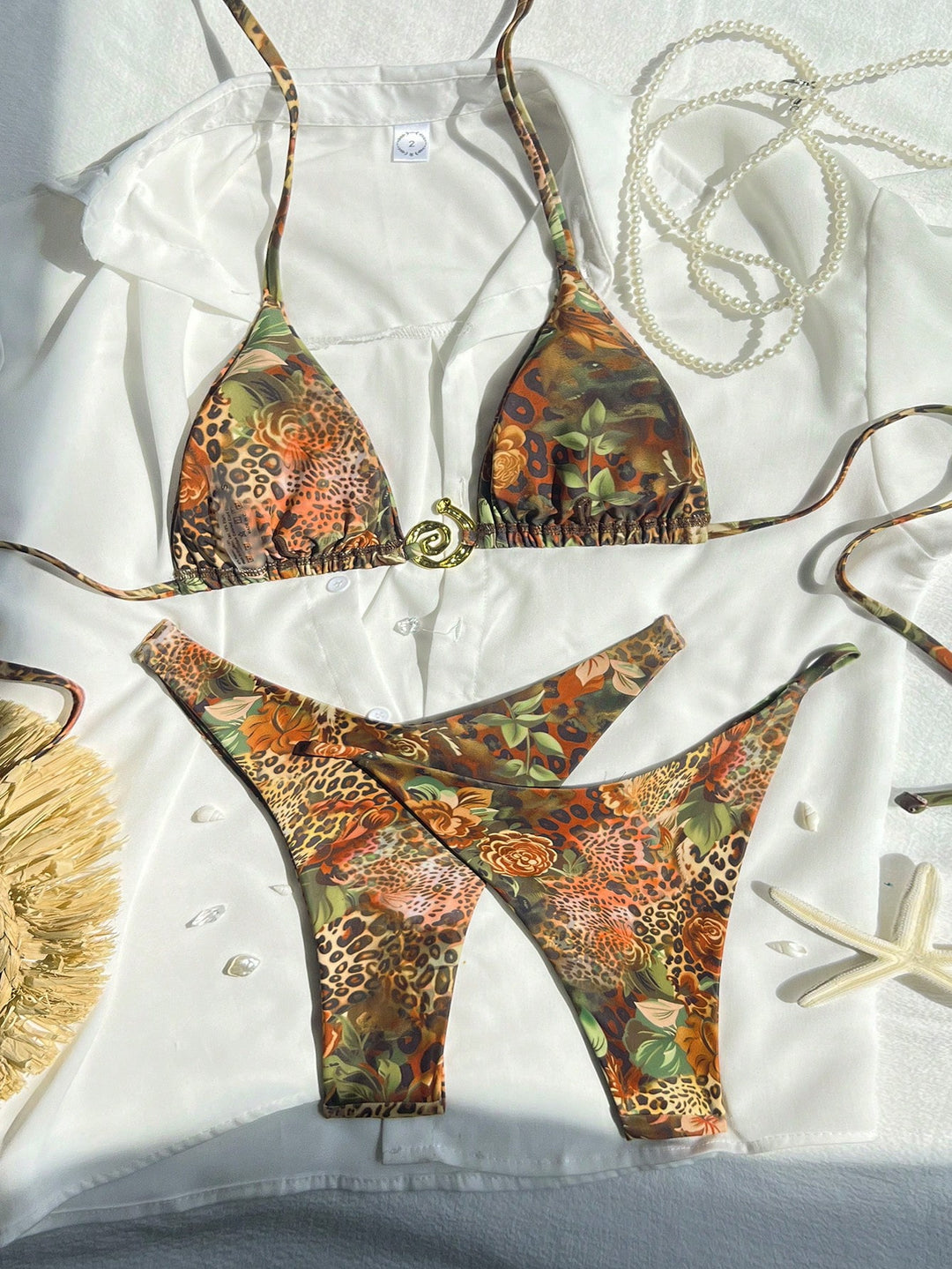 Set bikini SHEIN, mix culori