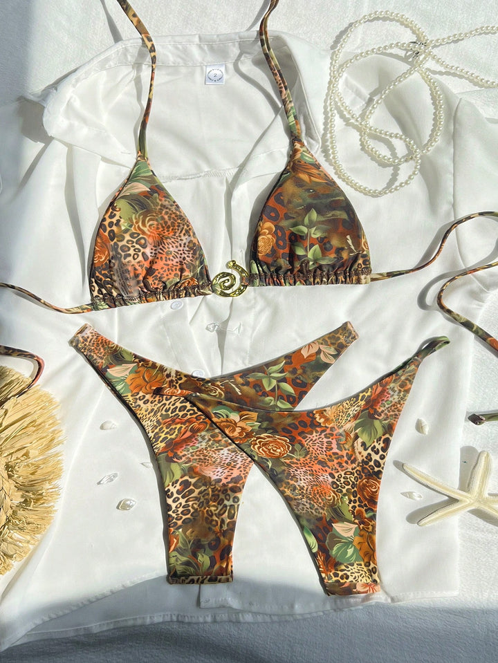 Set bikini SHEIN, mix culori