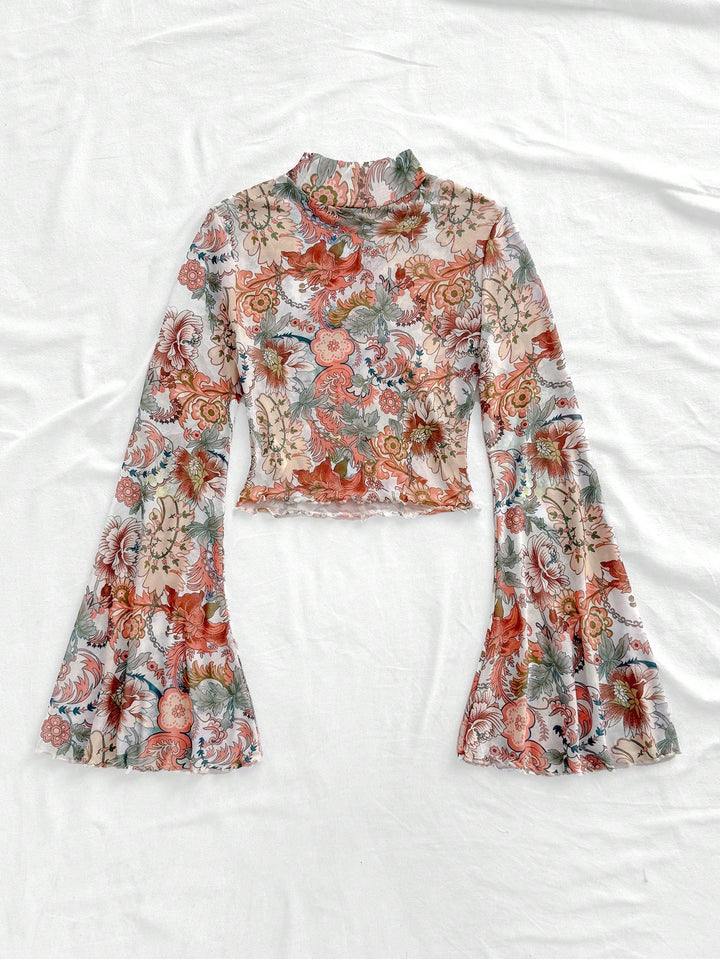 Top SHEIN, alb