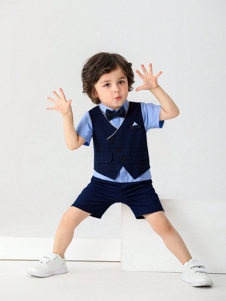 Costum SHEIN, albastru