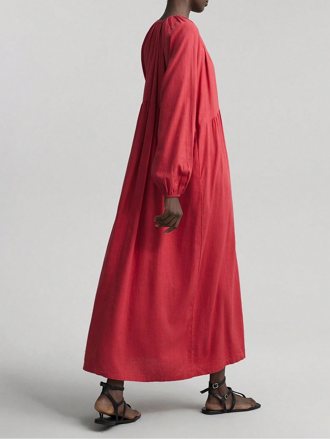 Rochie maxi Shein, portocaliu