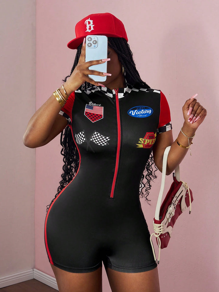 Salopeta SHEIN, mix culori