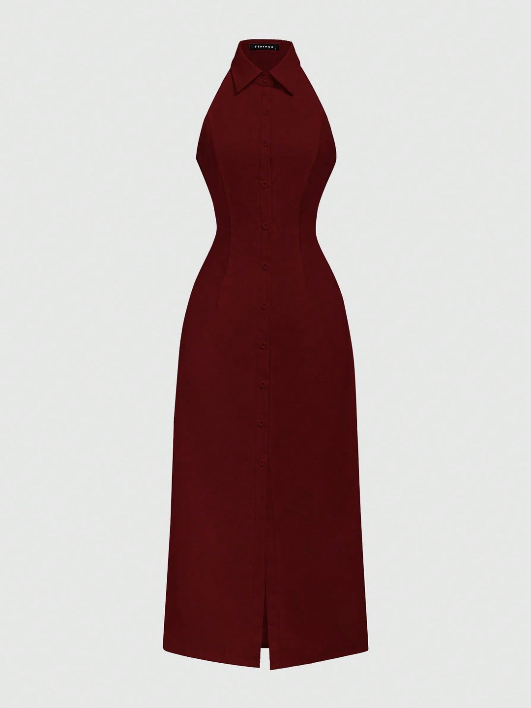 Rochie midi SHEIN, vișiniu