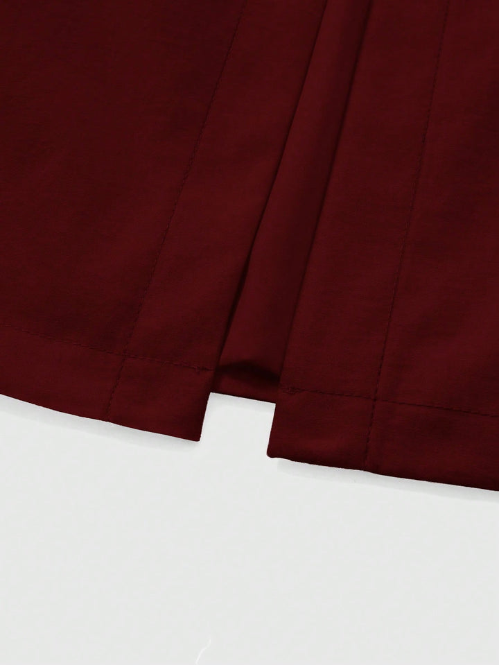 Rochie midi SHEIN, vișiniu