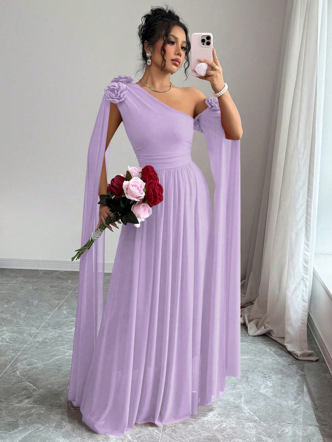 Rochie maxi SHEIN, mov
