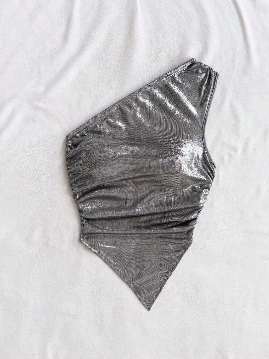 Top SHEIN, argintiu