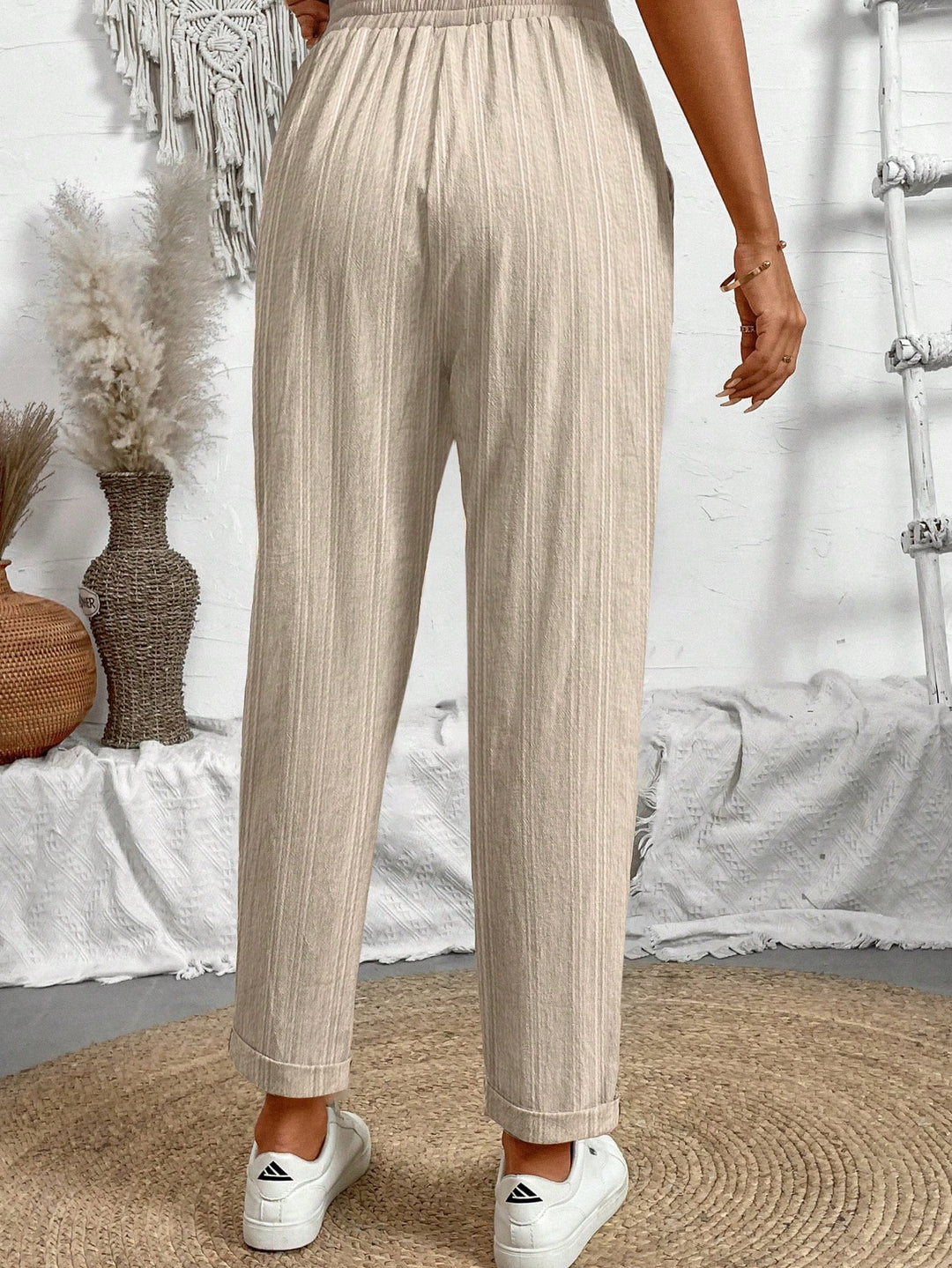 Pantaloni Shein, bej