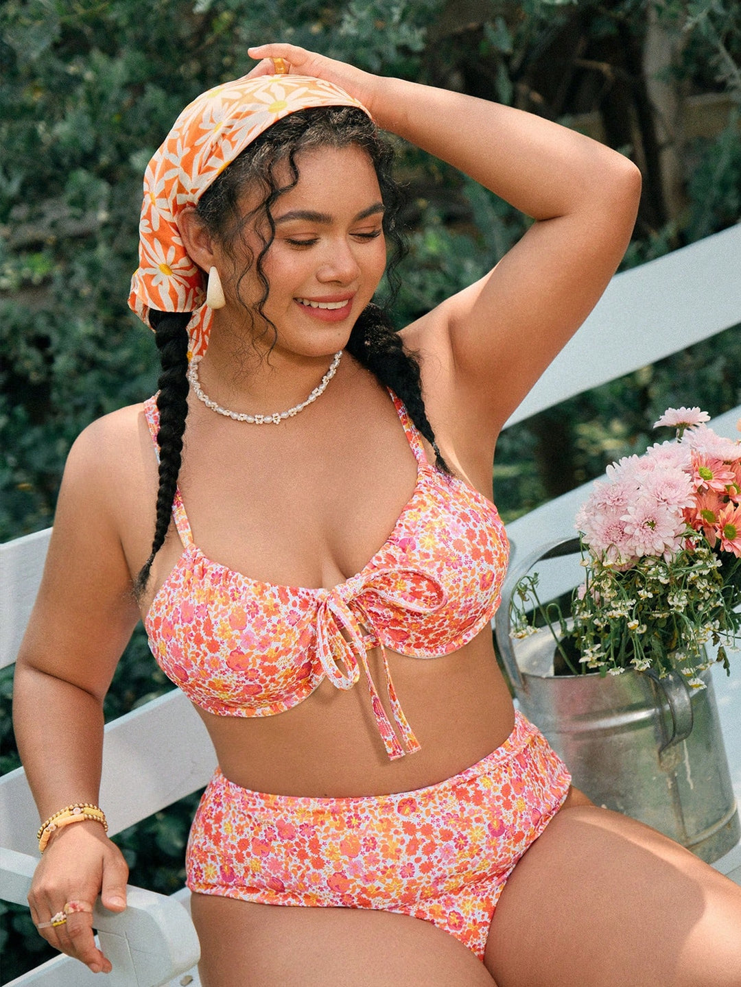 Sutien de baie SHEIN, mix culori