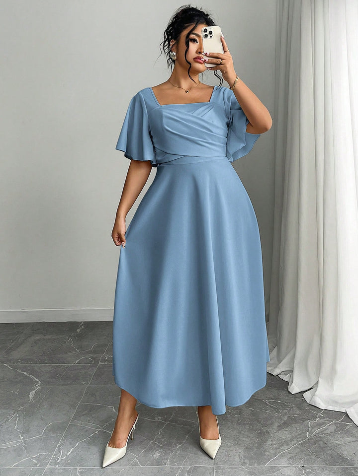 Rochie maxi SHEIN, albastru