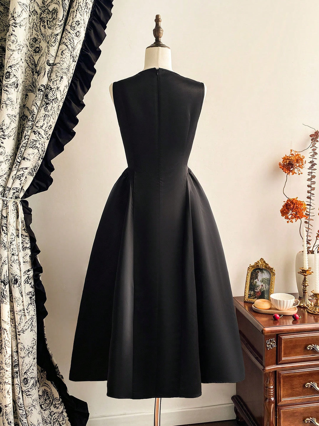 Rochie midi SHEIN, negru