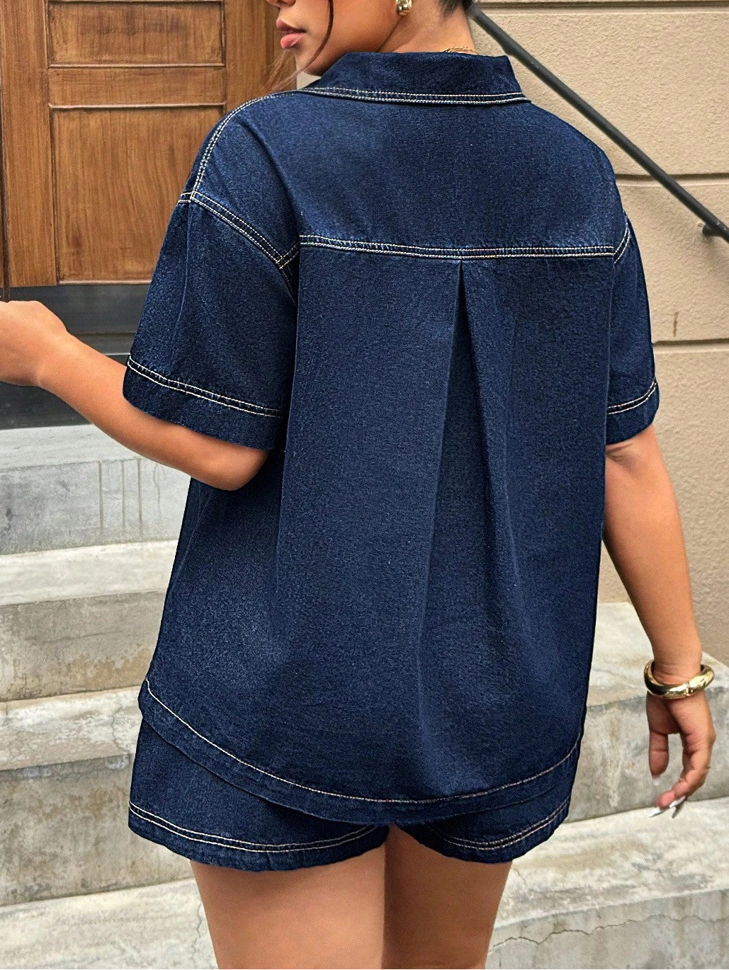 SHEIN farmering, kék