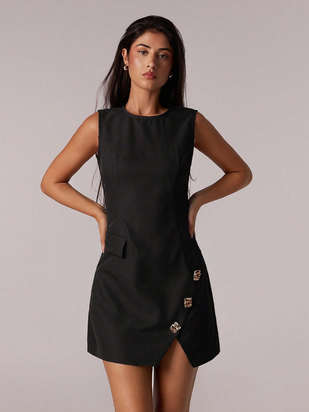 Rochie mini SHEIN, negru