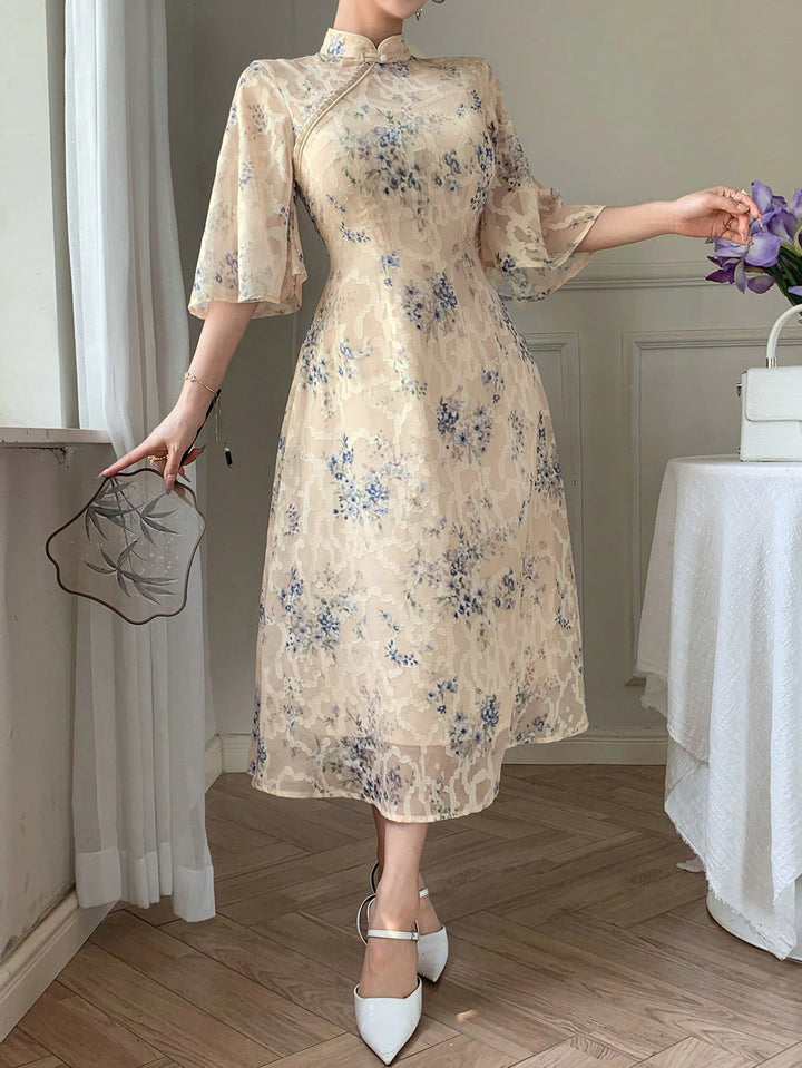 Rochie maxi SHEIN, roz