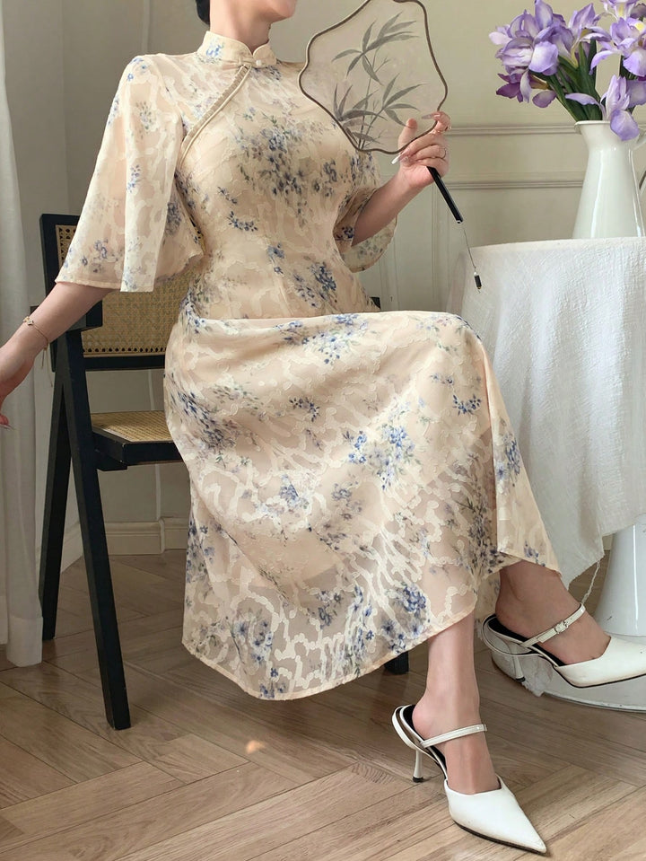 Rochie maxi SHEIN, roz