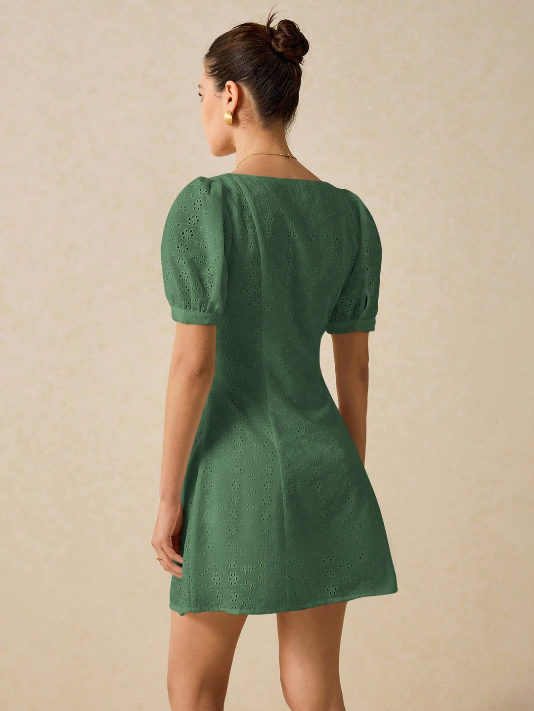 Rochie mini SHEIN, verde