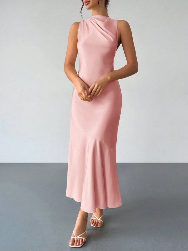 Rochie maxi SHEIN, roz