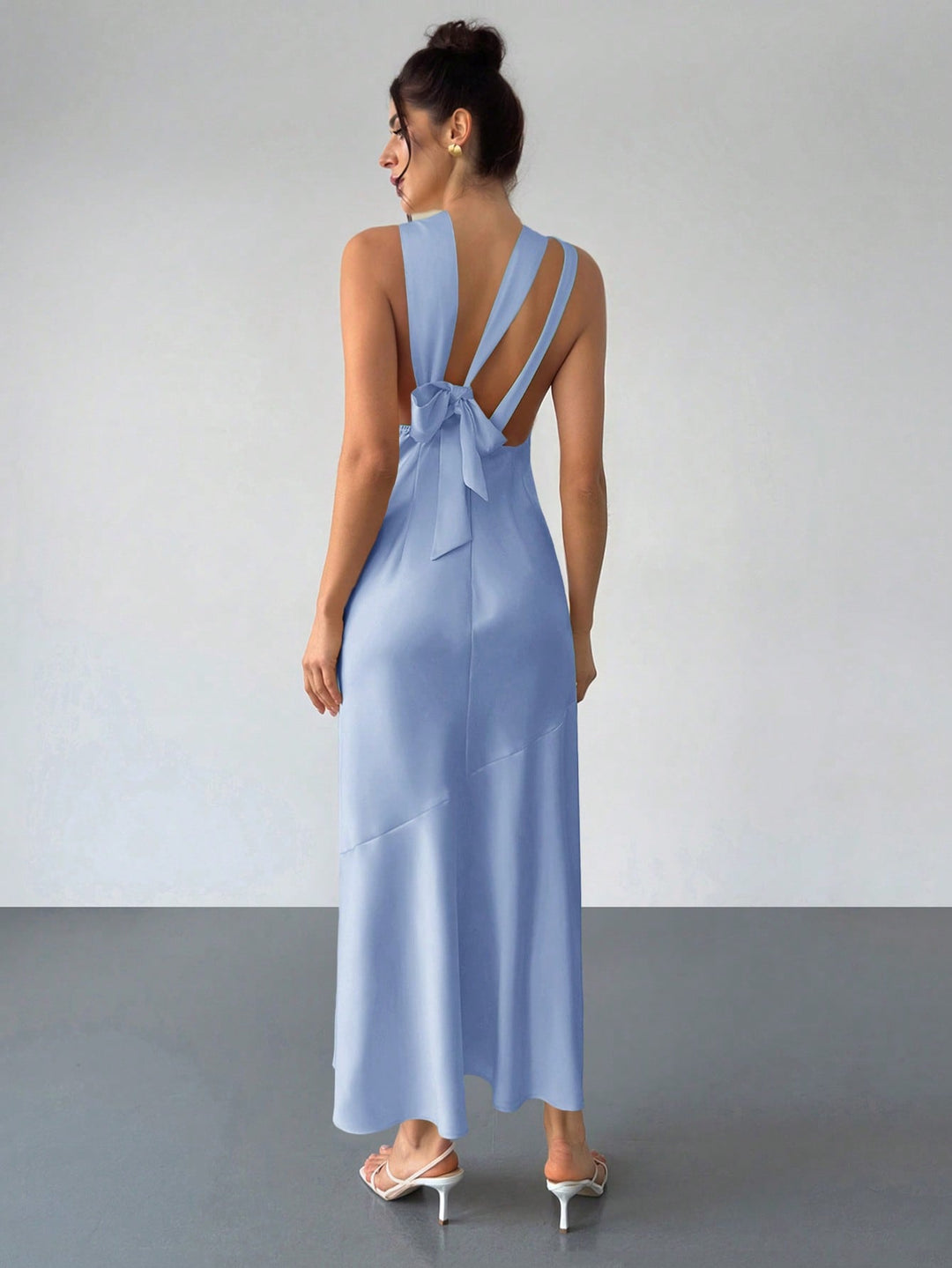 Rochie maxi SHEIN, albastru