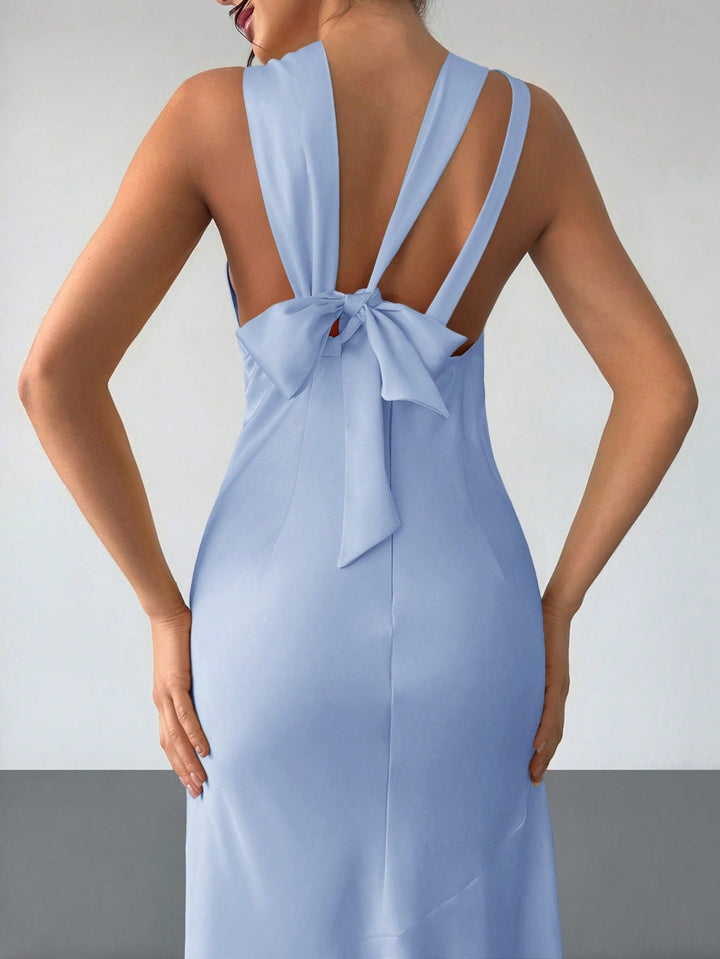Rochie maxi SHEIN, albastru