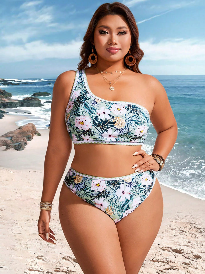 Set bikini de baie SHEIN, mix culori
