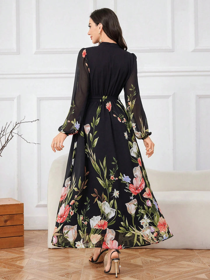Rochie maxi SHEIN, negru