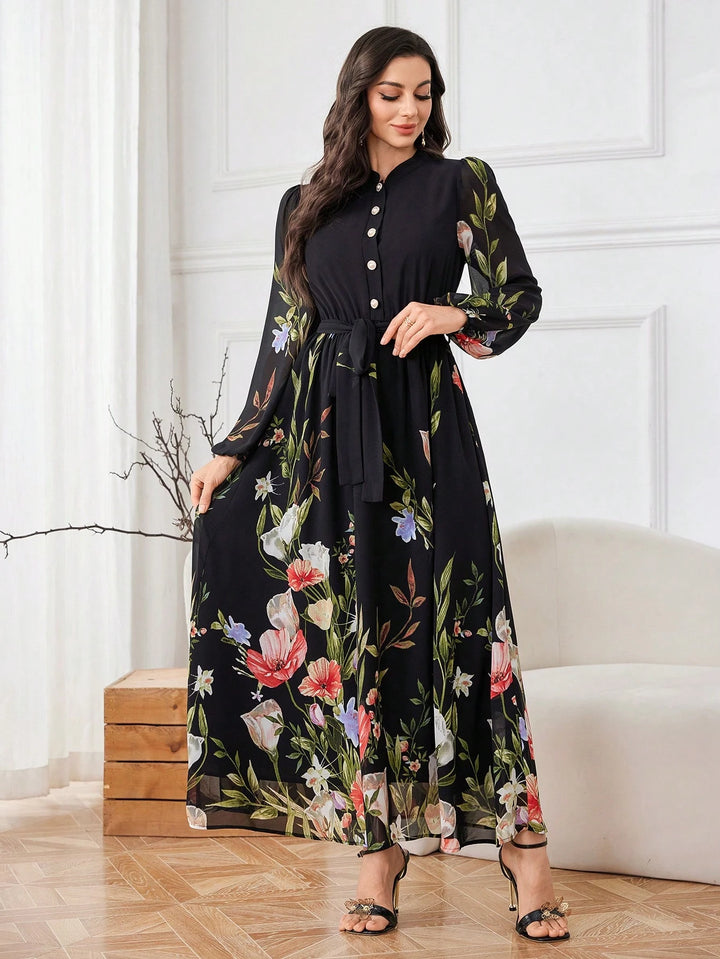 Rochie maxi SHEIN, negru