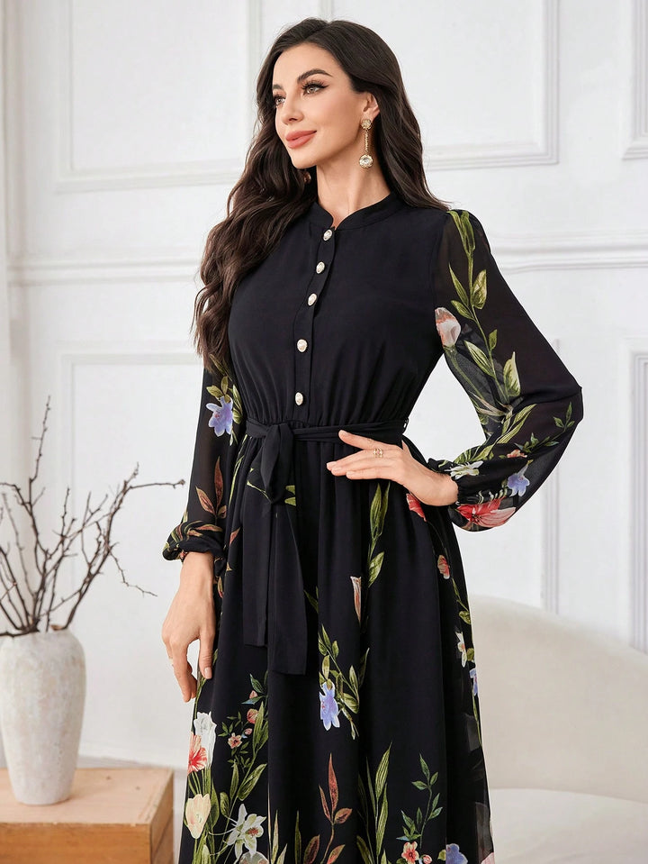 Rochie maxi SHEIN, negru