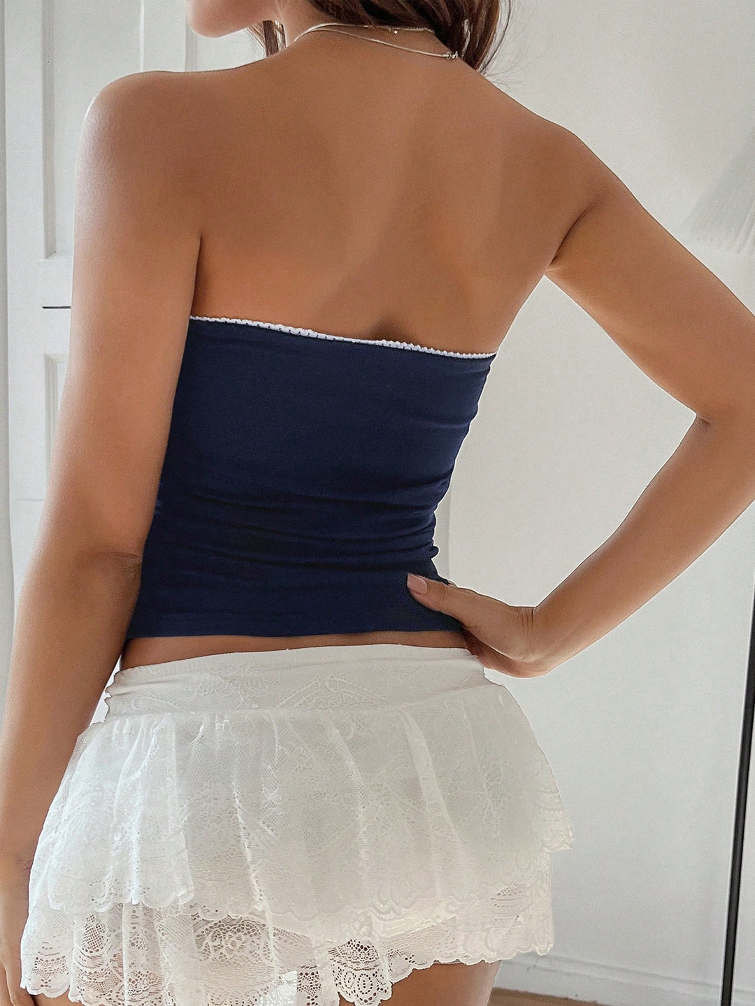 Top SHEIN, albastru