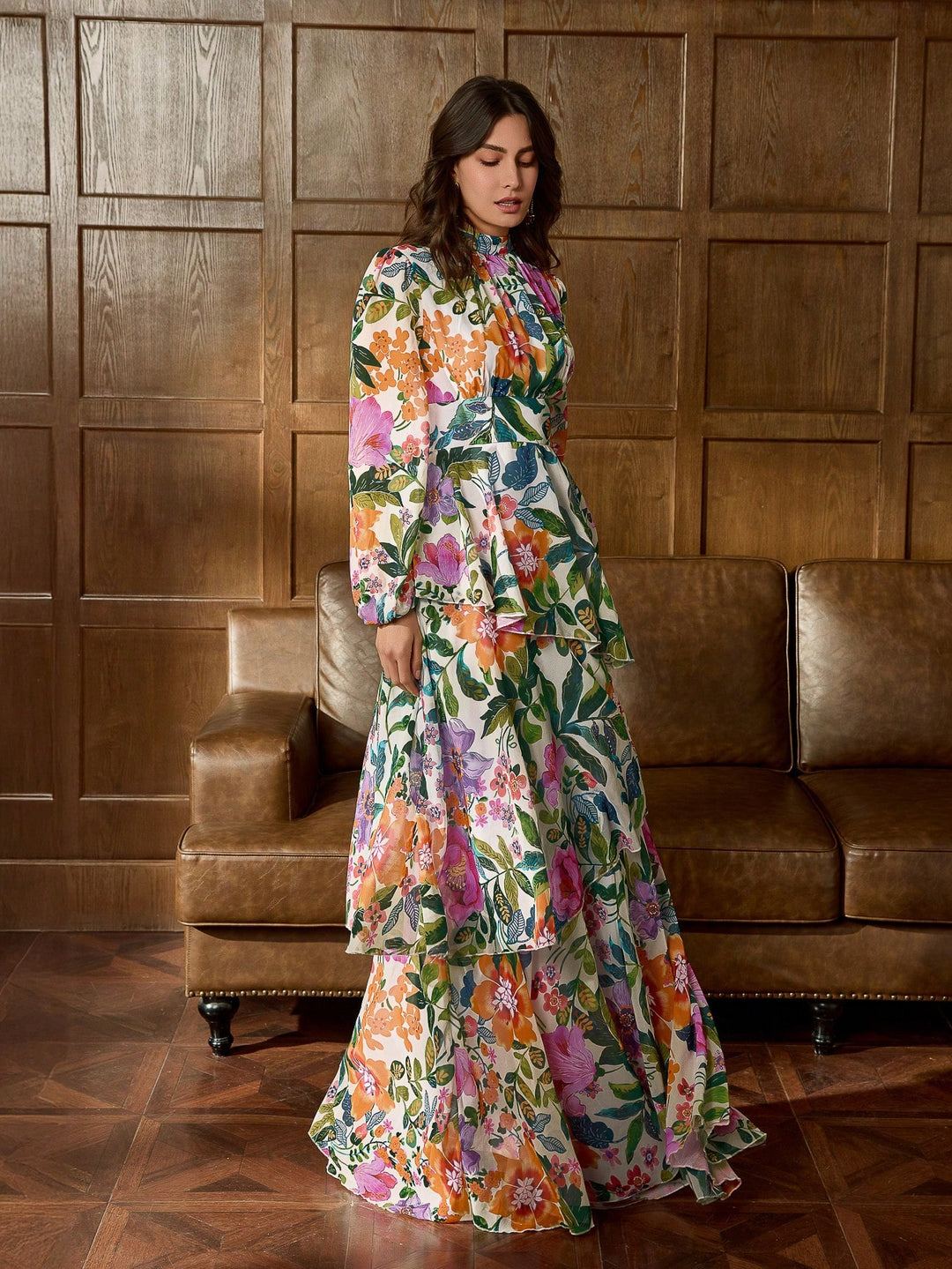 Rochie SHEIN, mix culori