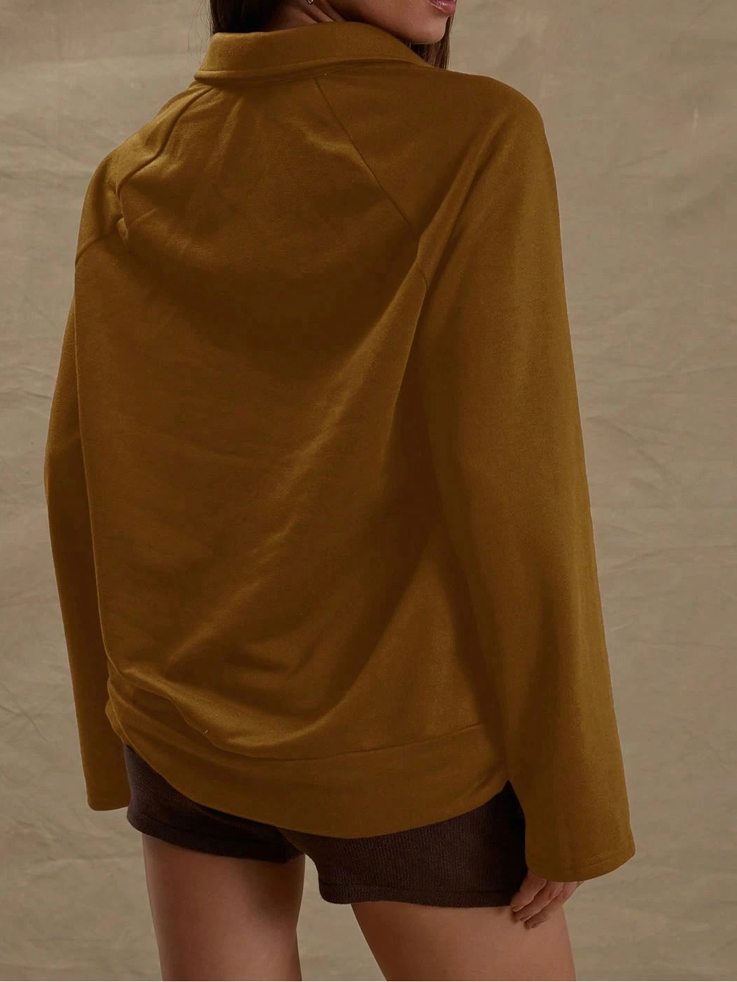 Bluză SHEIN, maro