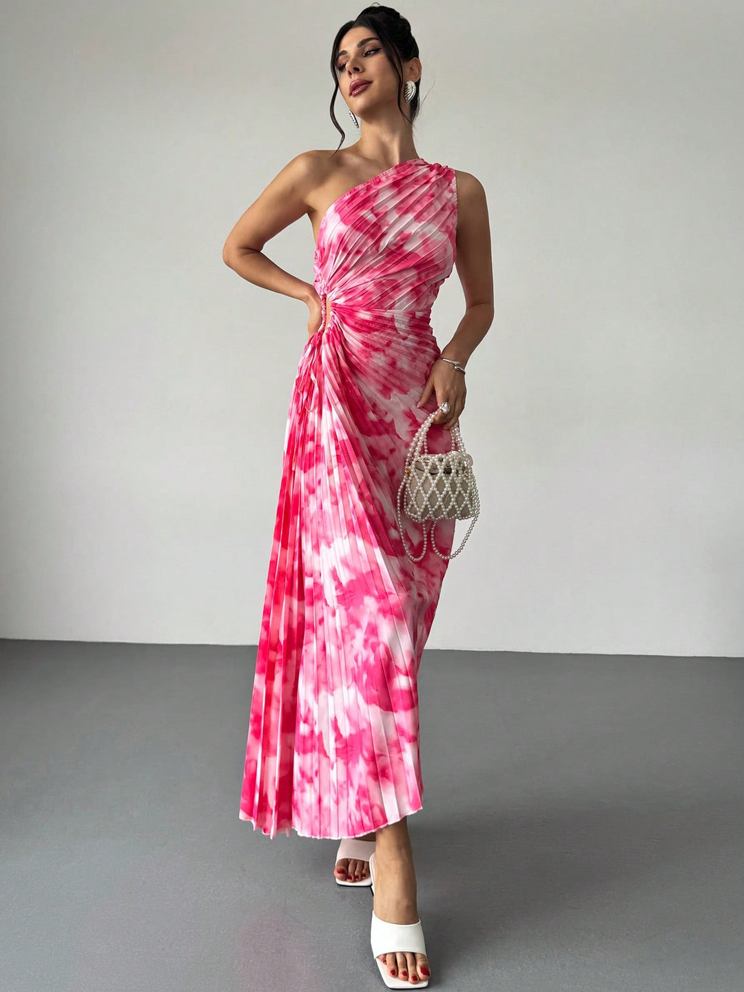 Rochie maxi SHEIN, mix culori