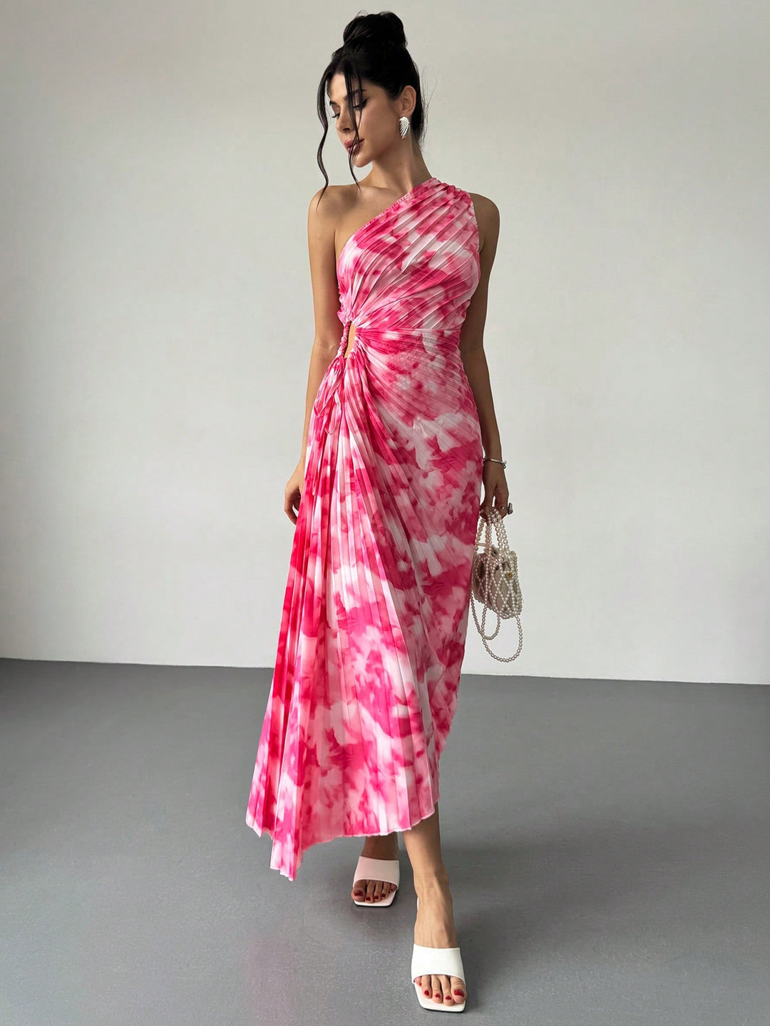 Rochie maxi SHEIN, mix culori